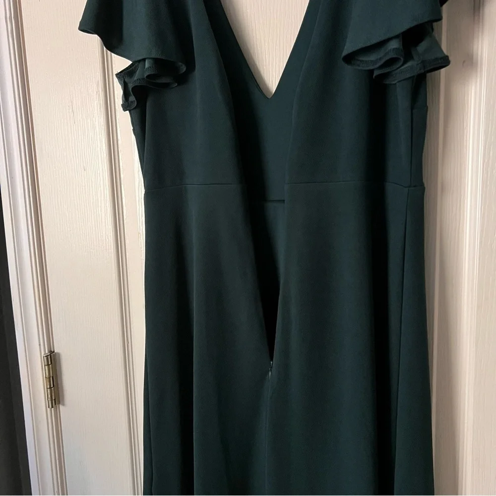 Birdy Grey Emerald Hannah Maxi Bridesmaid Wedding Empire Waist Dress, Large - Picture 4 of 11
